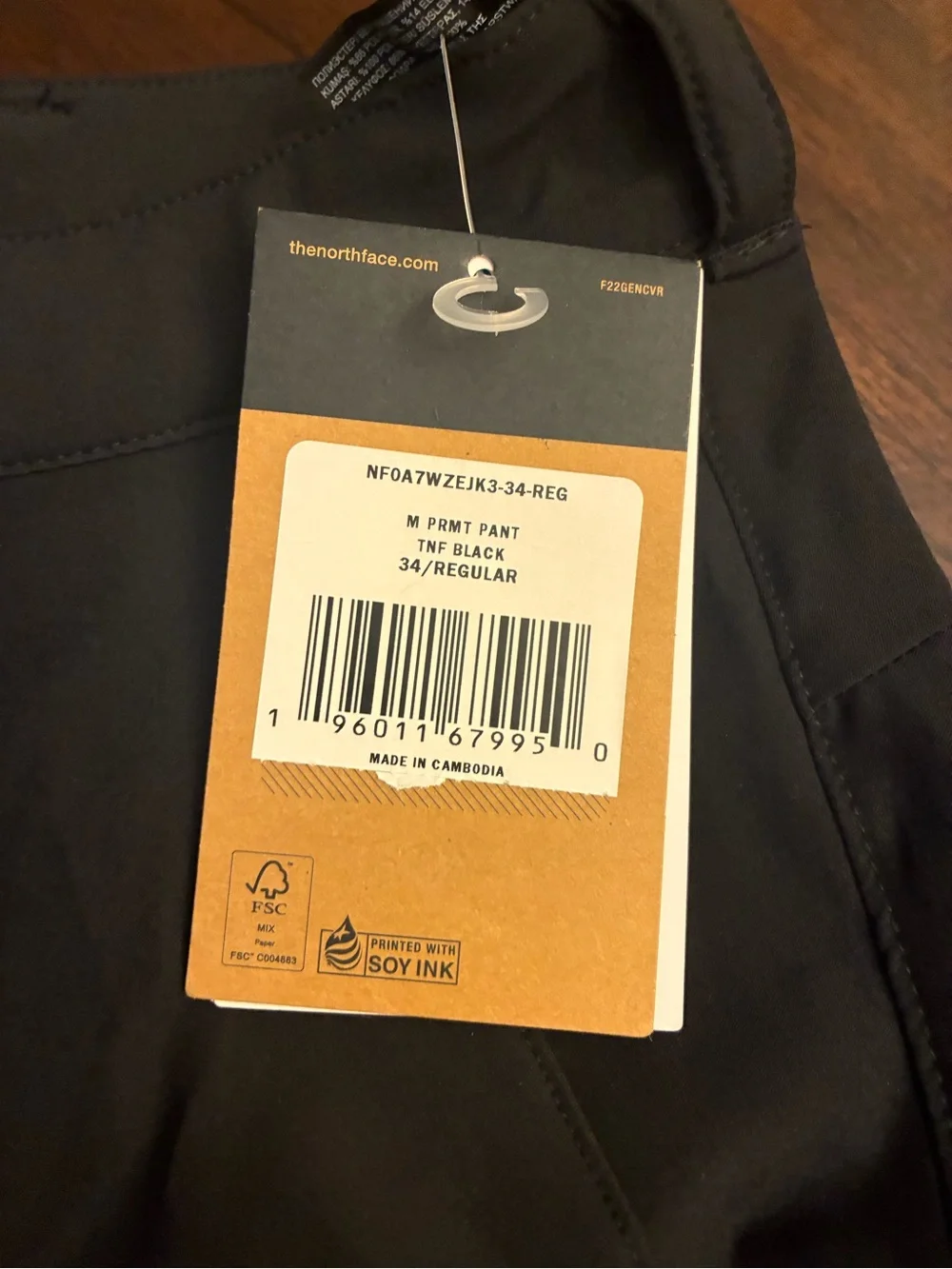 The North Face Men's Freedom Pant, TNF Black-NPF, Large Long